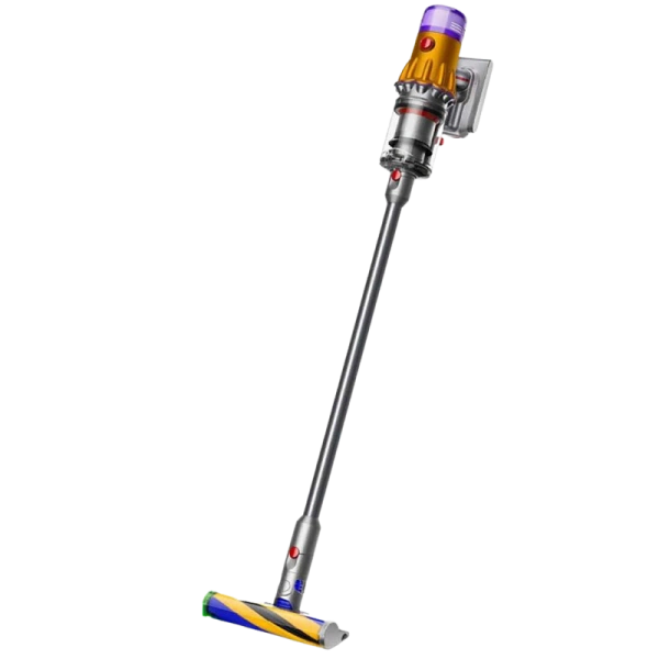 Пылесос беспроводной Dyson V12 Detect Slim Absolute SV46 Yellow/Nickel